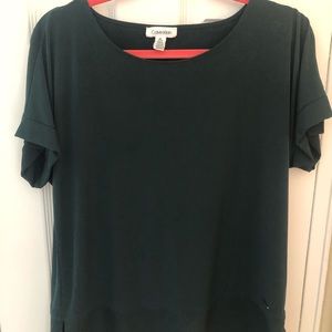 Gently worn Forest Green blouse